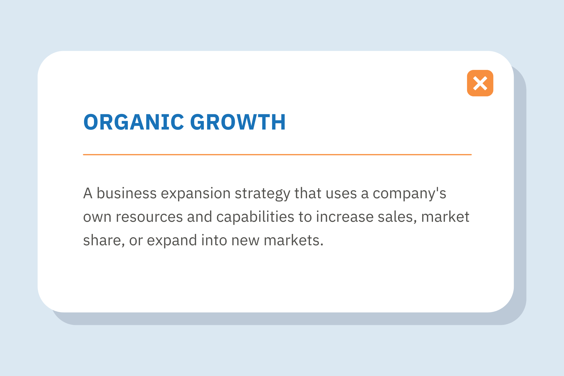 Organic Growth